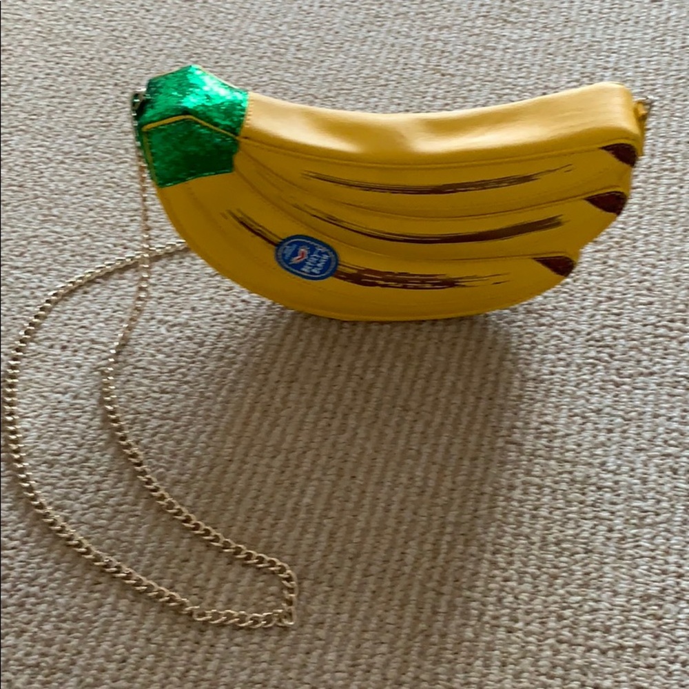 Fun summer Betsey Johnson banana handbag